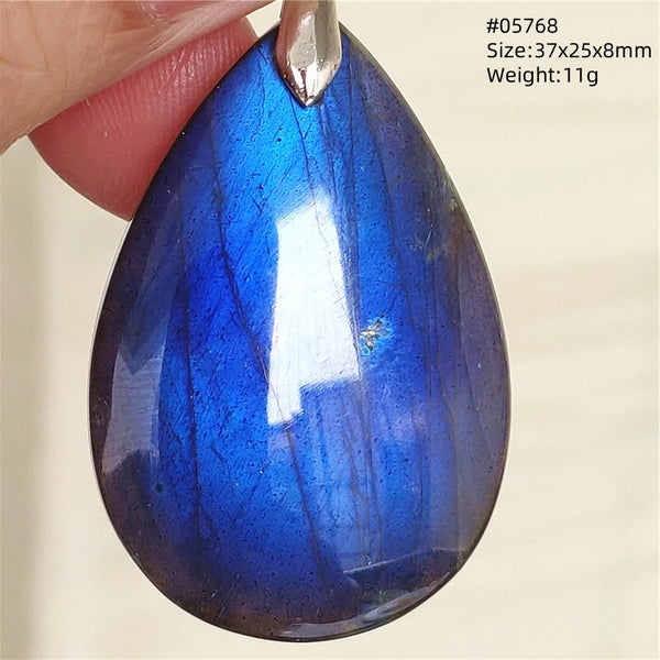 Blue Purple Labradorite Pendant-ToShay.org