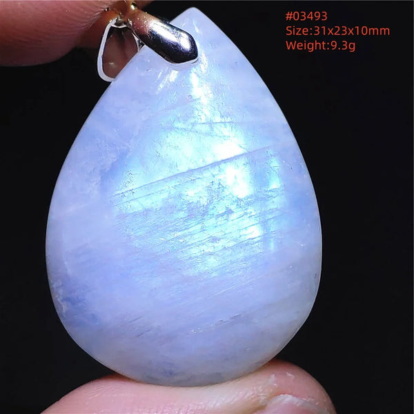 Blue Light Moonstone Pendant-ToShay.org