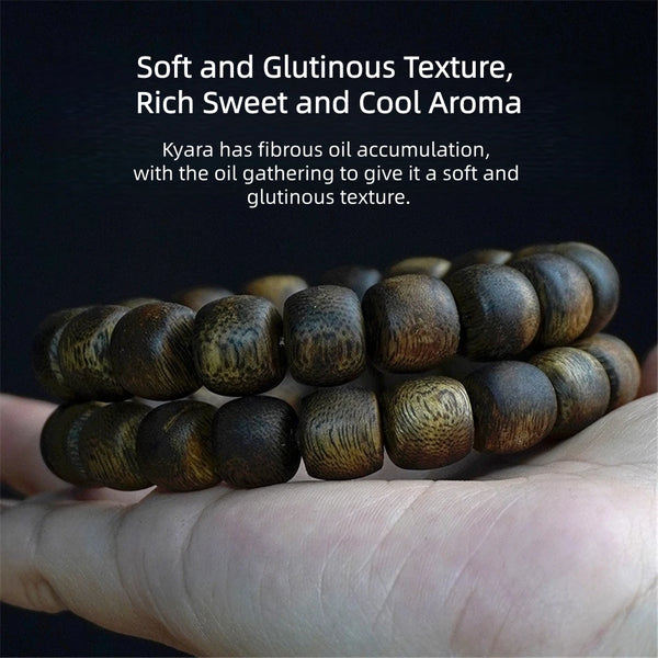 Wood Kyara Agarwood Bracelet-ToShay.org