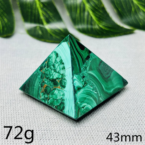 Green Malachite Pyramid-ToShay.org
