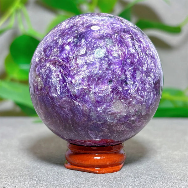 Purple Charoite Ball-ToShay.org