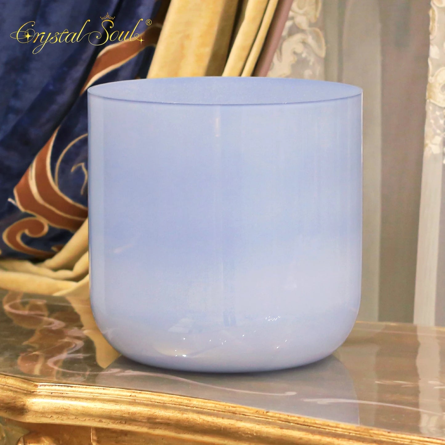 Blue Crystal Singing Bowl-ToShay.org