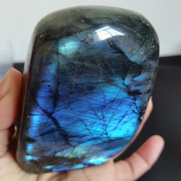 Blue Labrador Quartz Crystal-ToShay.org