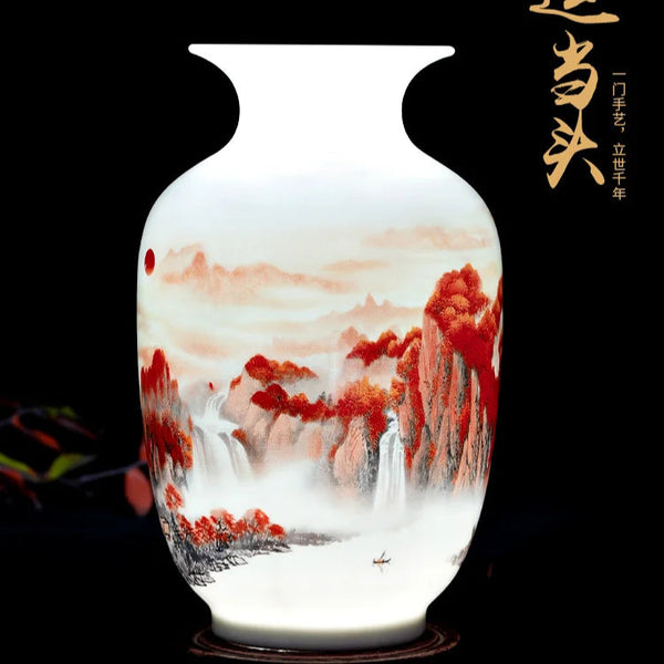 Landscape Ceramic Vase-ToShay.org