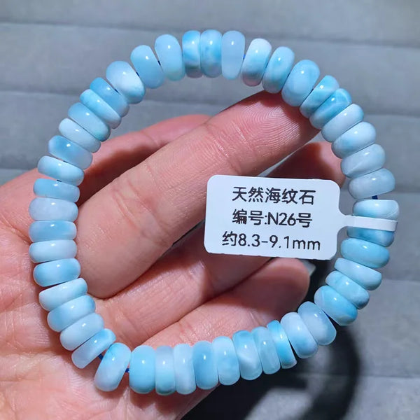 Blue Larimar Bracelet-ToShay.org