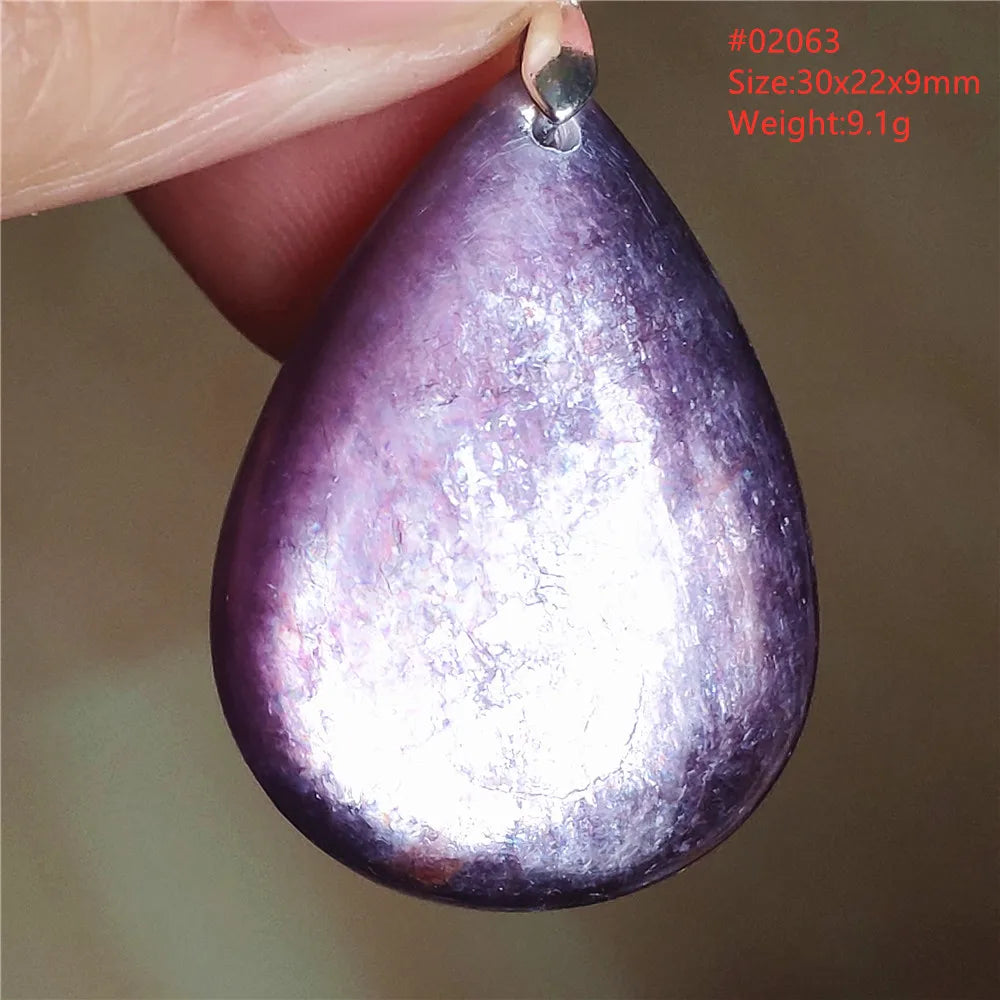 Purple Lepidolite Pendant-ToShay.org