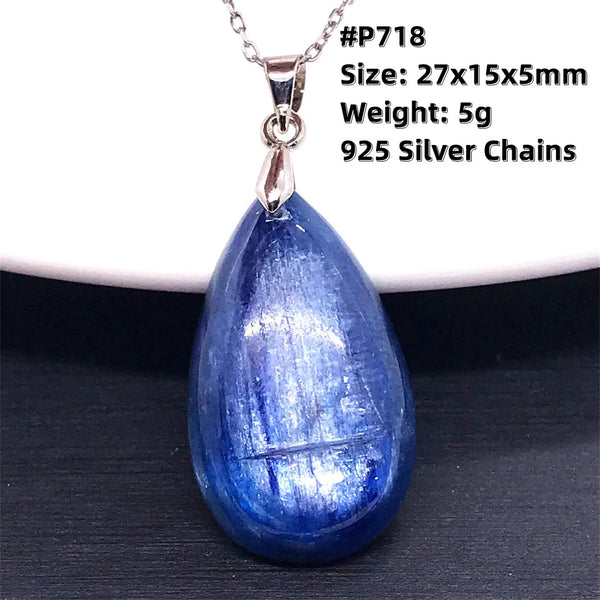 Blue Kyanite Pendant-ToShay.org