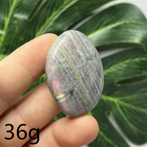 Purple Labradorite Palm Stone-ToShay.org