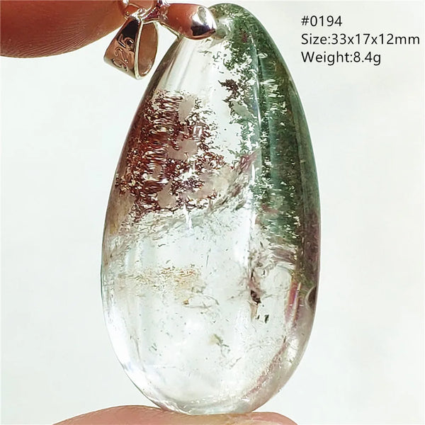 Green Phantom Quartz Pendant-ToShay.org