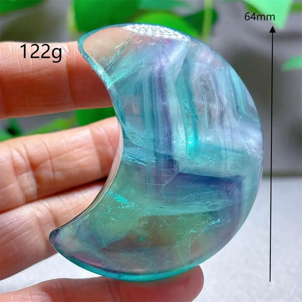 Rainbow Fluorite Moon-ToShay.org