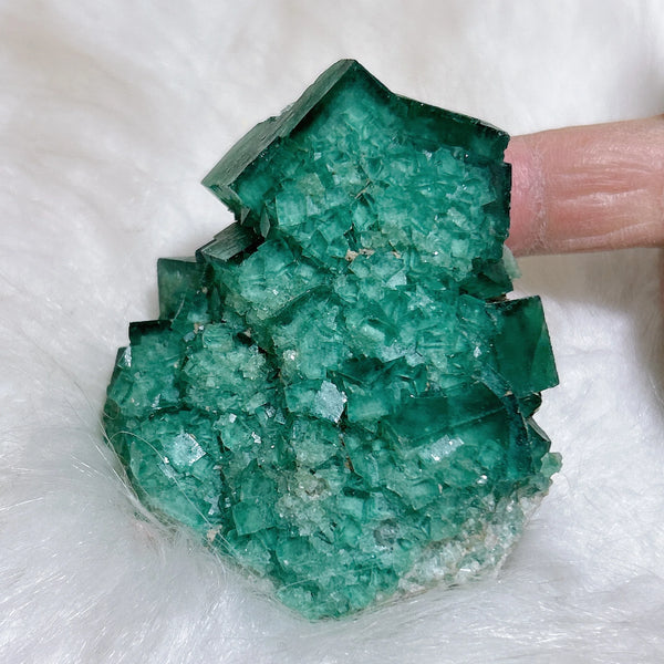 Green Fluorite Raw Stone-ToShay.org