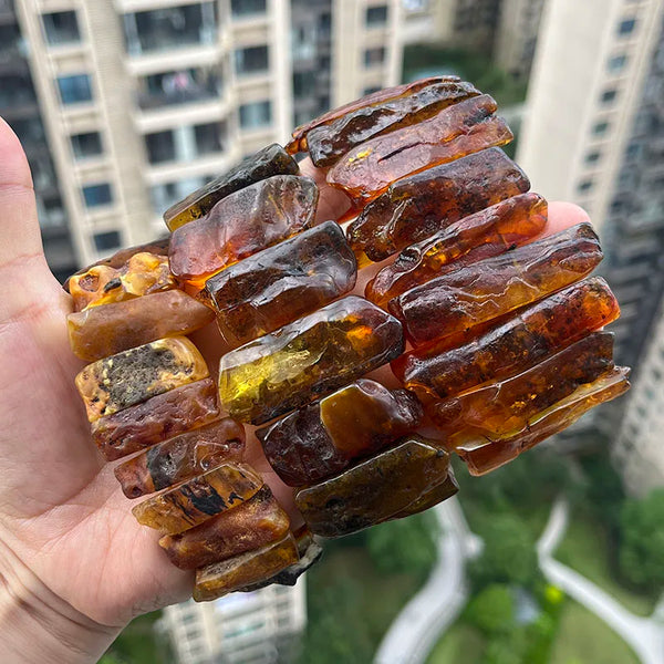 Yellow Amber Bracelet-ToShay.org