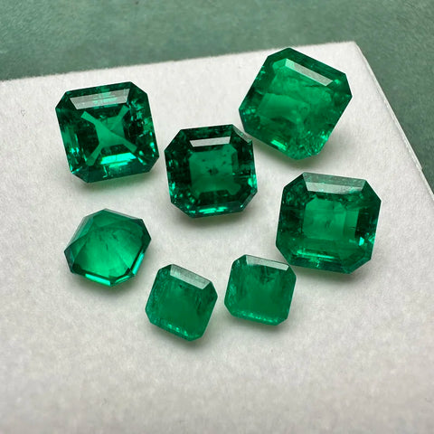 Green Crystal Cut Emerald-ToShay.org