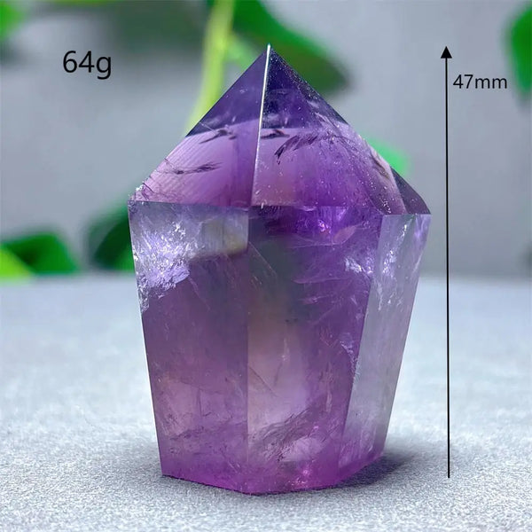 Purple Amethyst Wand Point-ToShay.org