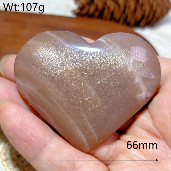 Orange Sunstone Hearts-ToShay.org