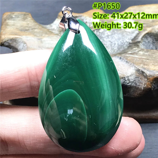 Green Malachite Pendant-ToShay.org