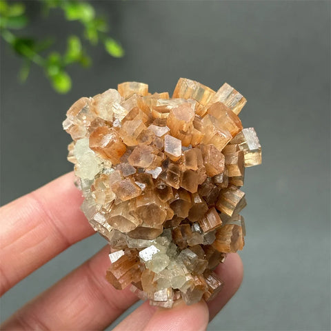 Orange Aragonite Crystal-ToShay.org