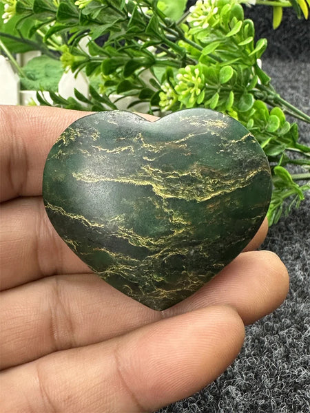 Green Emerald Stone Heart-ToShay.org