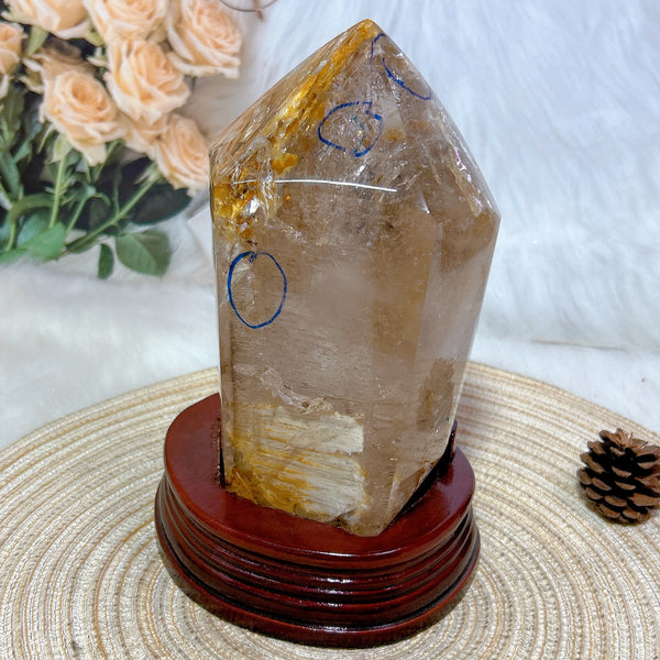 Clear Garden Quartz Point-ToShay.org
