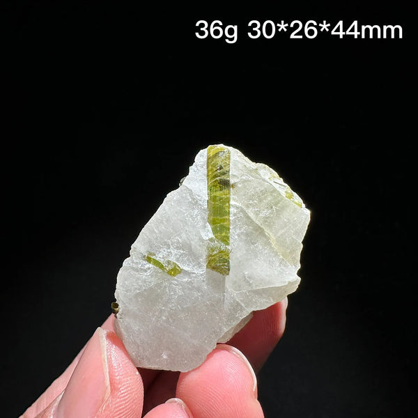 Green Tourmaline Crystal-ToShay.org