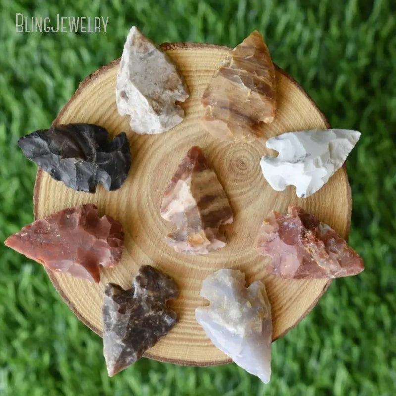 Yellow Agate Spearhead Point-ToShay.org