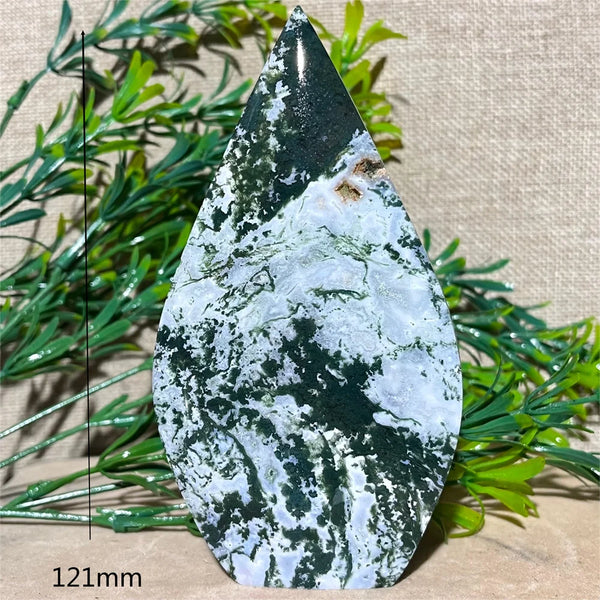 Green Moss Agate Flame-ToShay.org