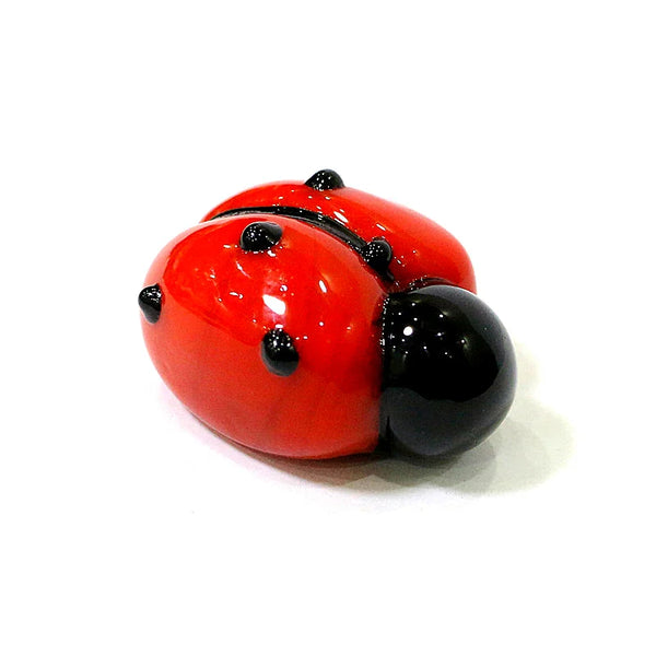 Glass Red Ladybug-ToShay.org