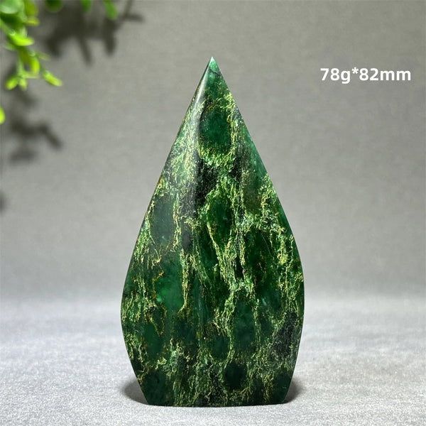 Green Emerald Agate Torch-ToShay.org