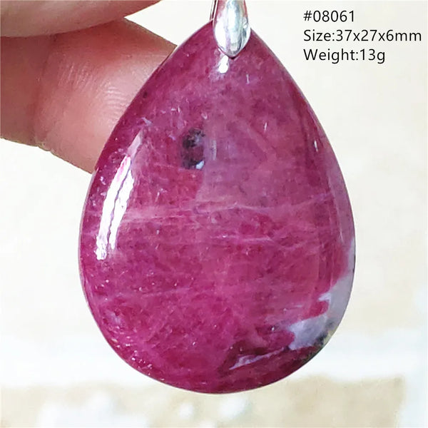 Red Ruby Zoisite Pendant-ToShay.org