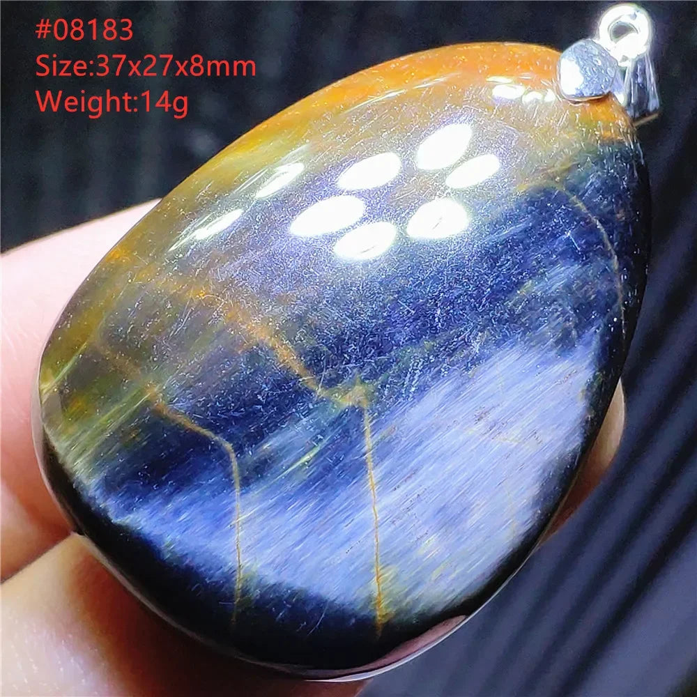 Blue Pietersite Pendant-ToShay.org