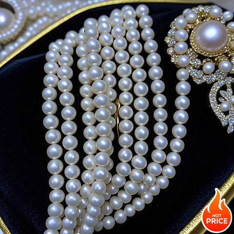 White Freshwater Pearl Beads-ToShay.org