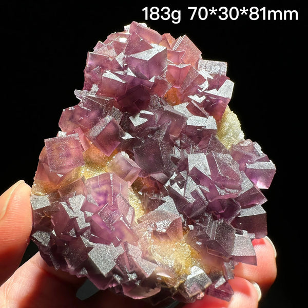 Purple Fluorite Crystal-ToShay.org