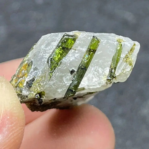 Green Tourmaline Crystal-ToShay.org
