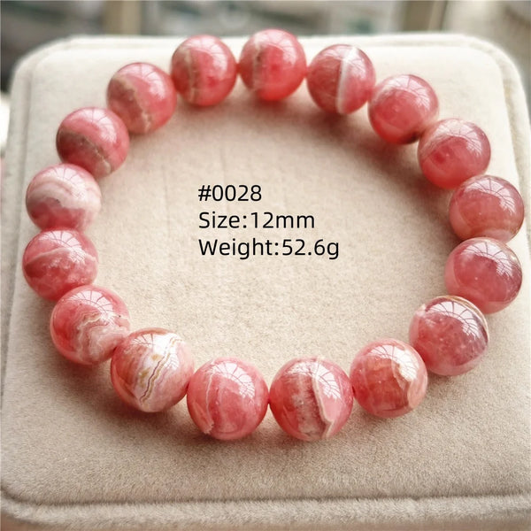Pink Rhodochrosite Bracelet-ToShay.org
