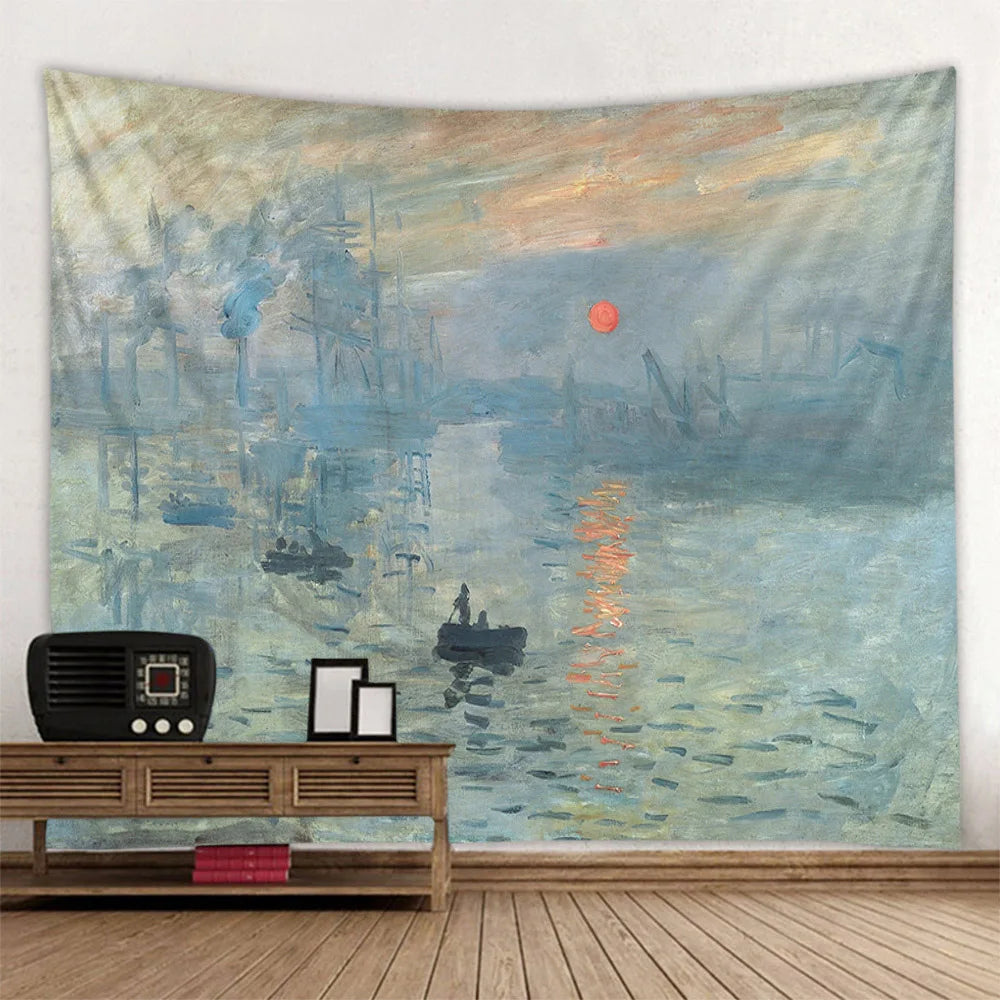 Monet Art Tapestry-ToShay.org