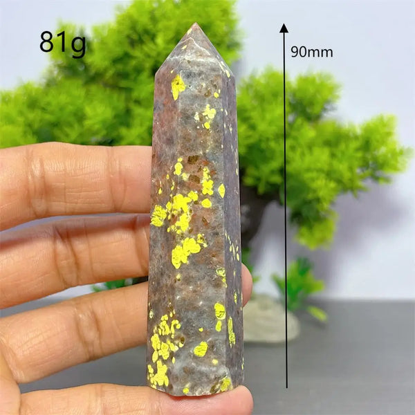 Yellow Pink Tourmaline Tower-ToShay.org