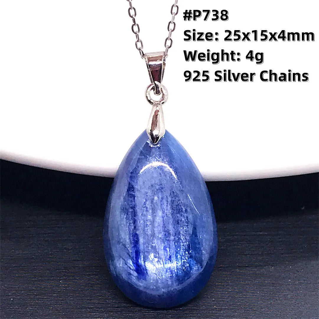 Blue Kyanite Pendant-ToShay.org