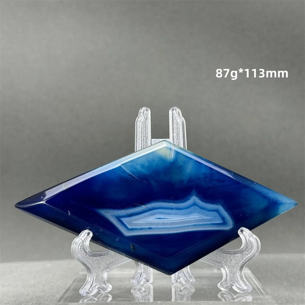 Blue Agate Rhombus-ToShay.org