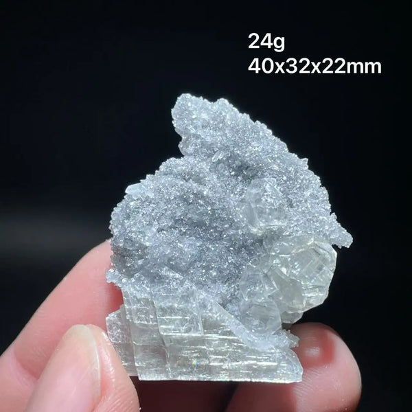 Blue Fluorite Crystal-ToShay.org