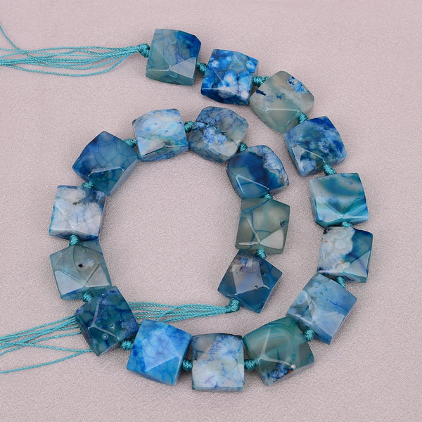 Blue Coral Jade Beads-ToShay.org