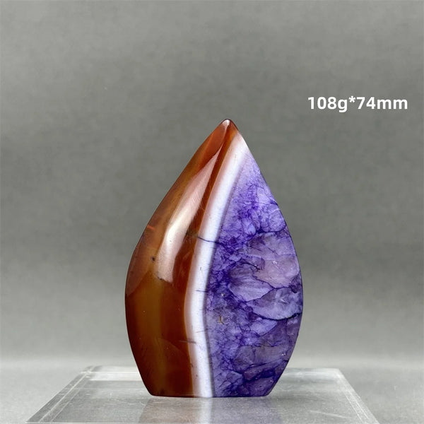 Purple Agate Torch-ToShay.org