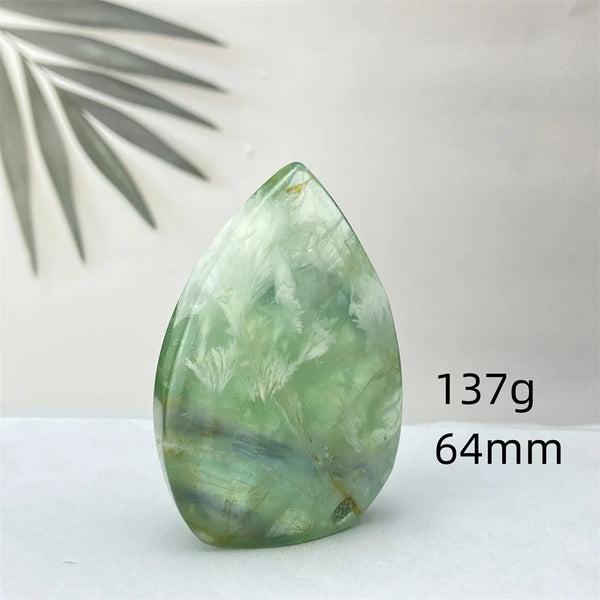 Green Feather Fluorite Torch-ToShay.org