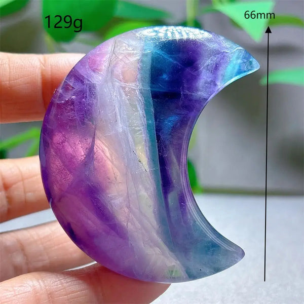 Rainbow Fluorite Moon-ToShay.org