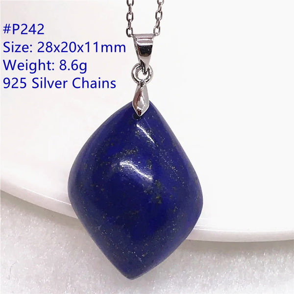 Blue Lapis Lazuli Pendant-ToShay.org