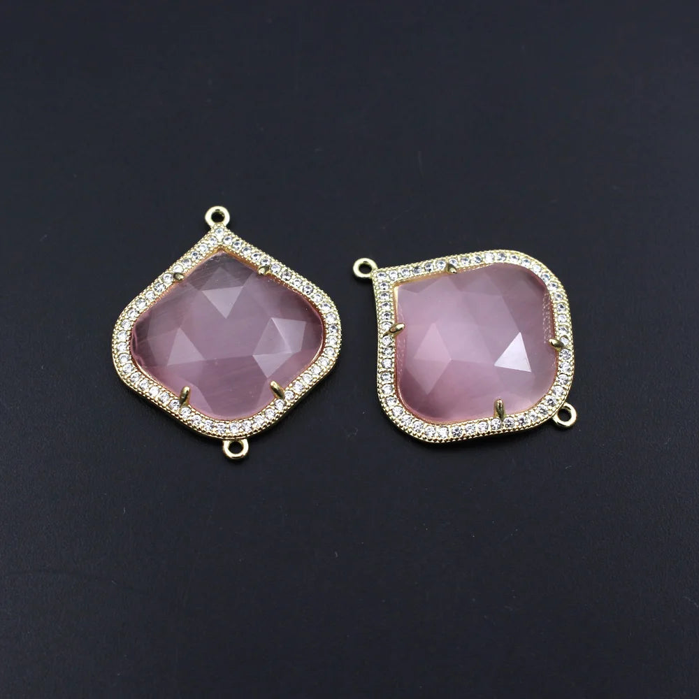 Mixed Cats Eye Charms-ToShay.org