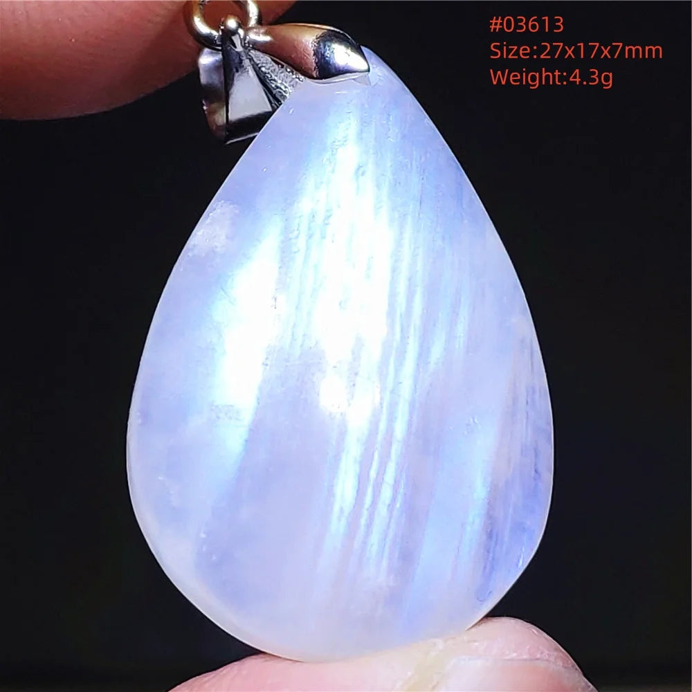 Blue Light Moonstone Pendant-ToShay.org