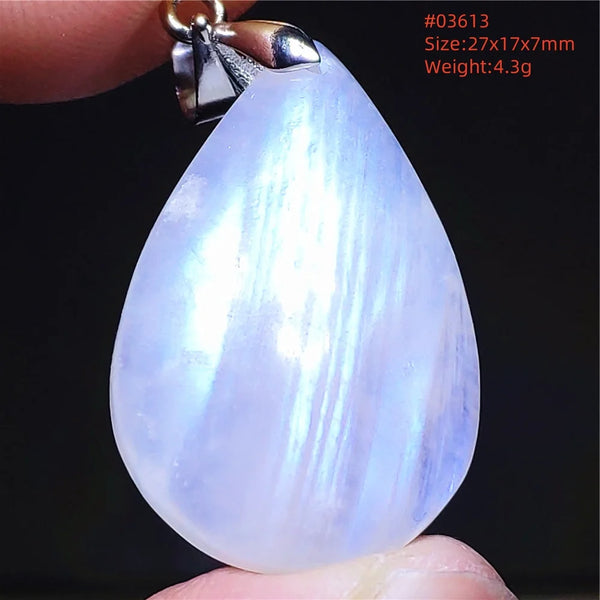 Blue Light Moonstone Pendant-ToShay.org