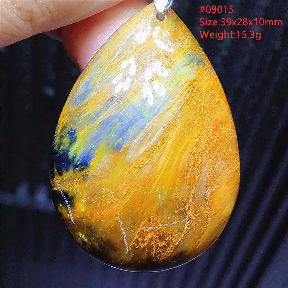 Blue Pietersite Pendant-ToShay.org