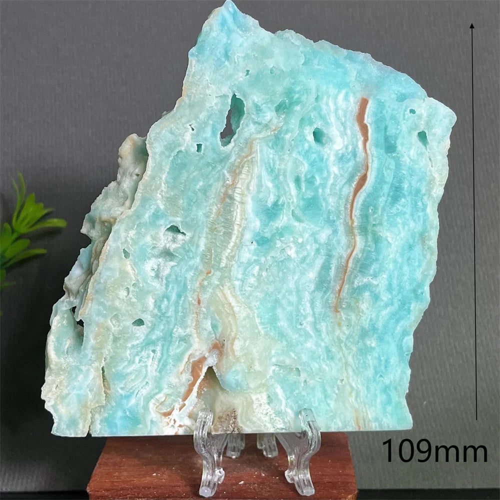 Blue Hemimorphite Slab-ToShay.org