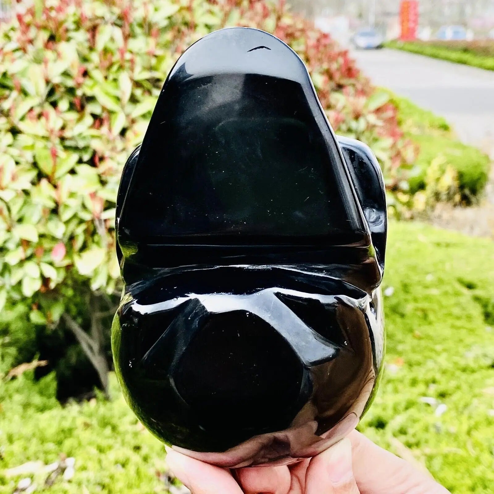 Black Obsidian Skull-ToShay.org